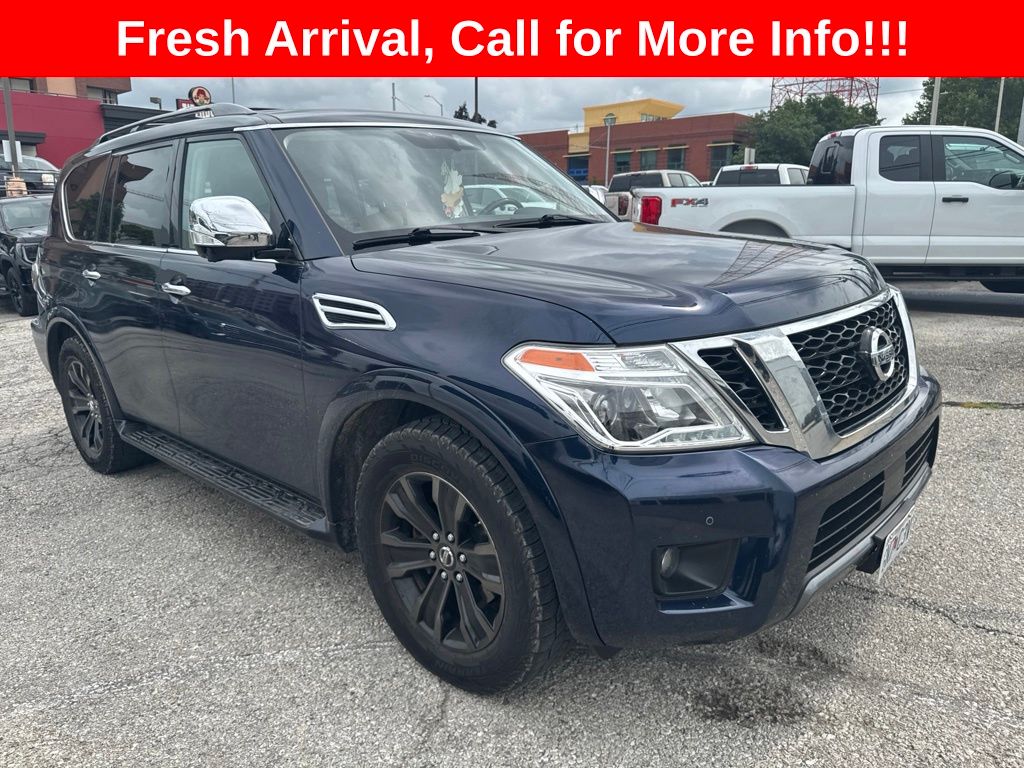 Hermosa Blue Pearl 2019 Nissan Armada SUV / Crossover Four-Wheel Drive 7-Speed Automatic