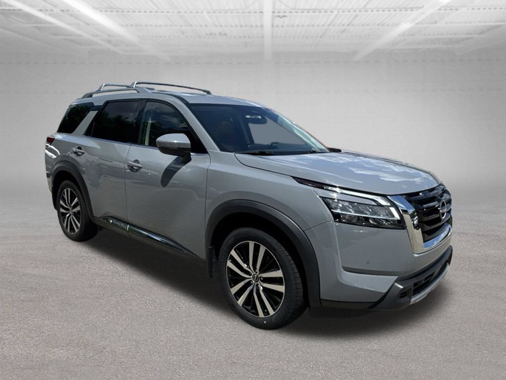 2023 Nissan Pathfinder Platinum Gray at Bob Ruth Ford
