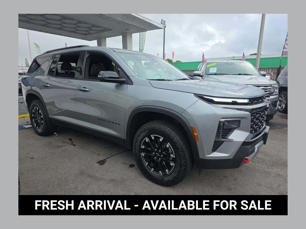 Sterling Gray Metallic 2025 Chevrolet Traverse Z71 AWD SUV / Crossover Four-Wheel Drive 8-Speed Automatic