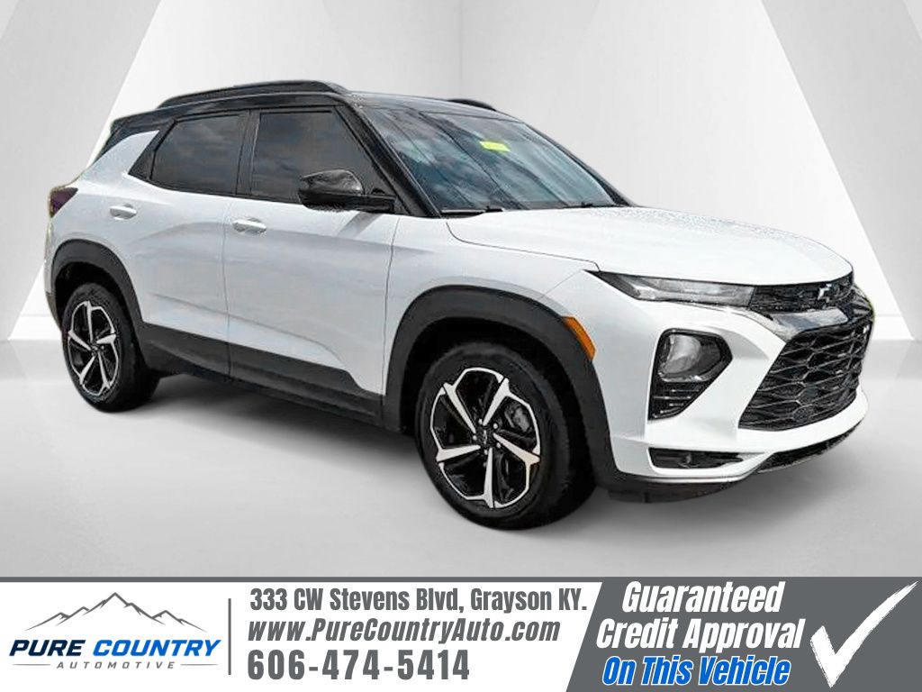 Summit White 2021 Chevrolet Trailblazer SUV / Crossover Front-Wheel Drive Continuously Variable Transmission