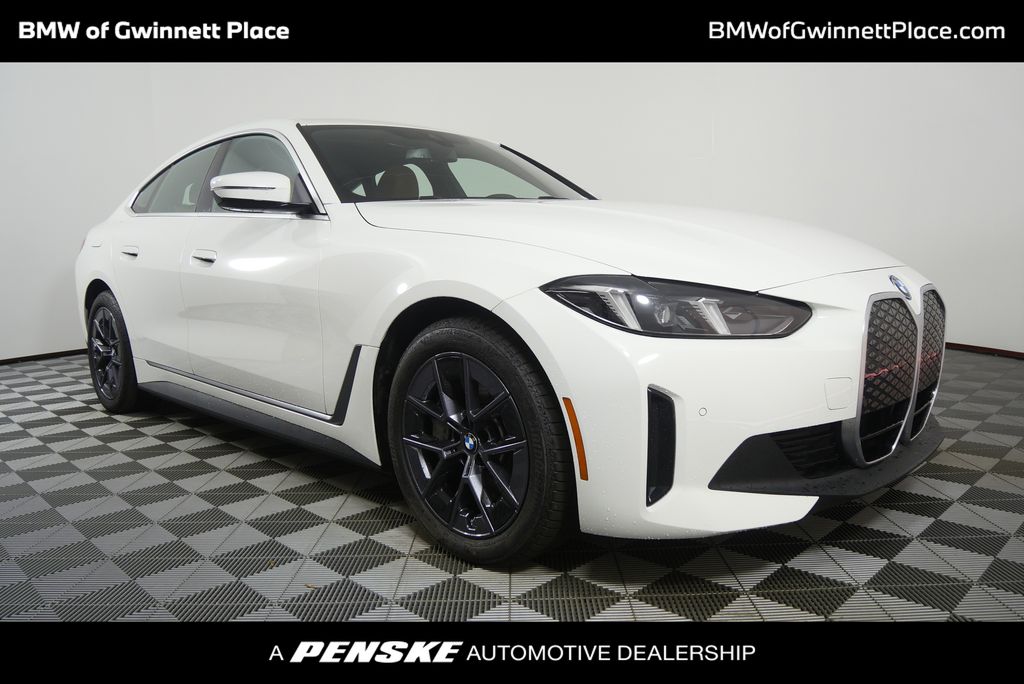 Alpine White 2025 BMW i4 eDrive40 Gran Coupe RWD Sedan Rear-Wheel Drive Automatic