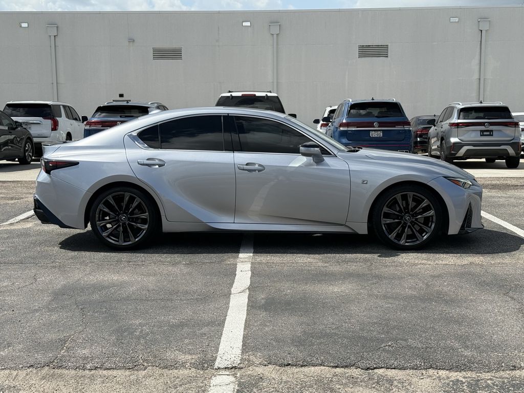 2023 Lexus IS 350 F SPORT Silver at Westside Lexus