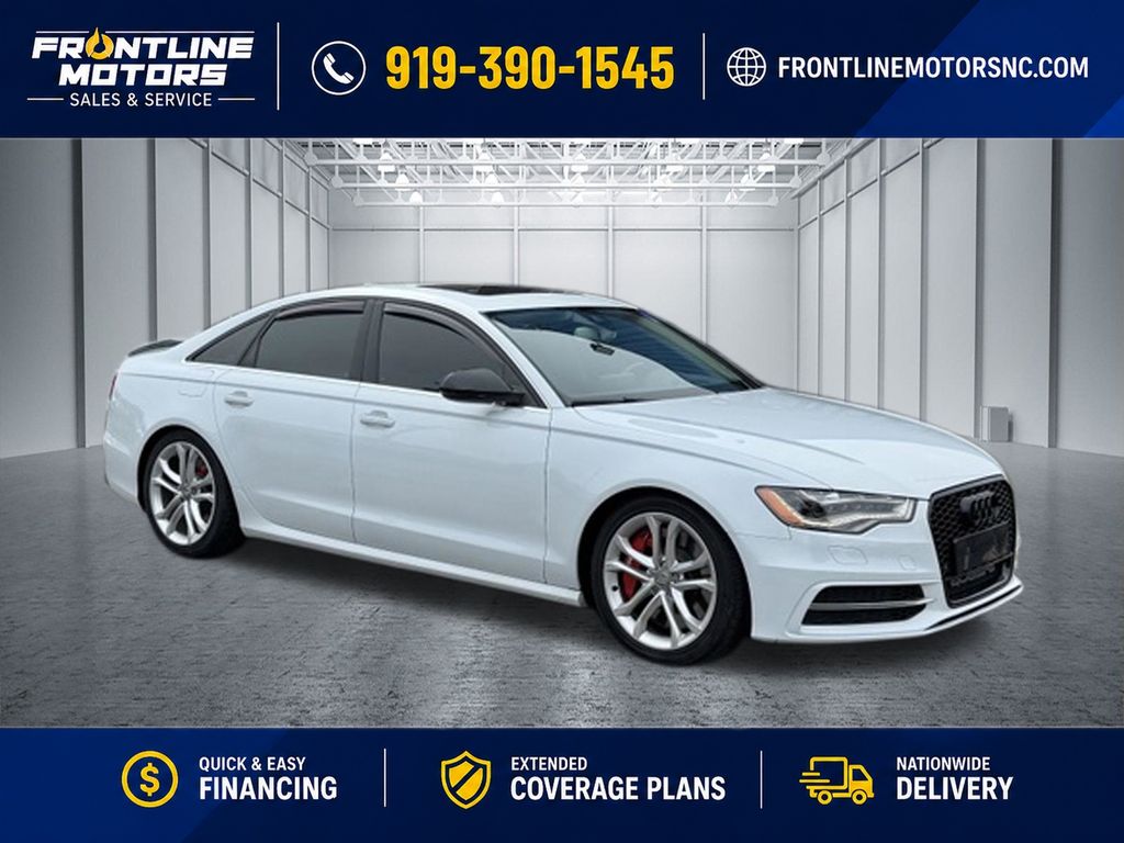 Ibis White 2015 Audi S6 Sedan All-Wheel Drive 7-Speed Automatic