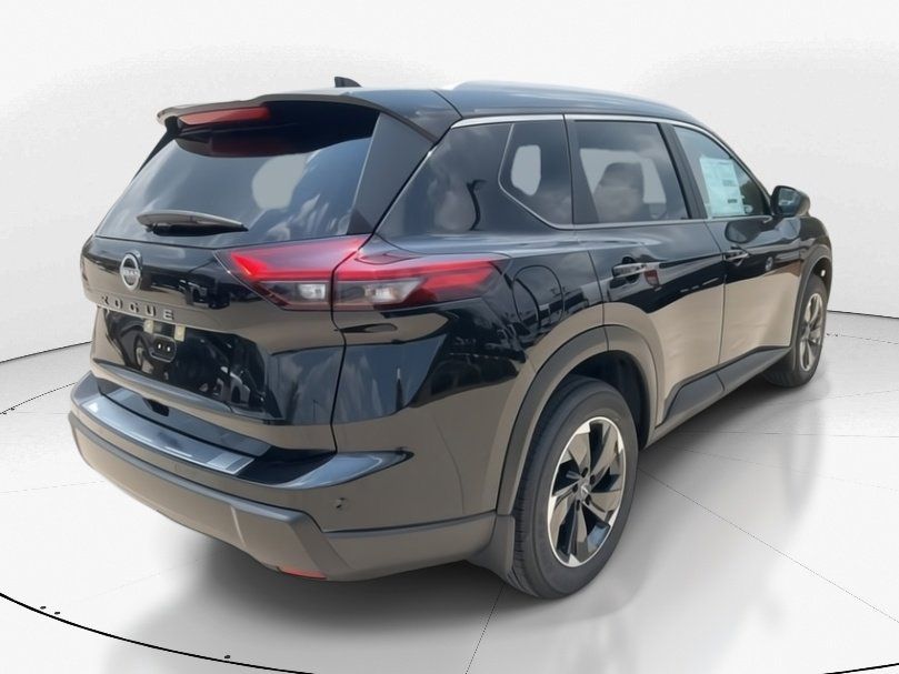 2025 Super Black Nissan Rogue SV FWD SUV