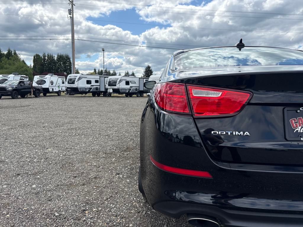 2015 Ebony Black Kia Optima EX FWD Sedan