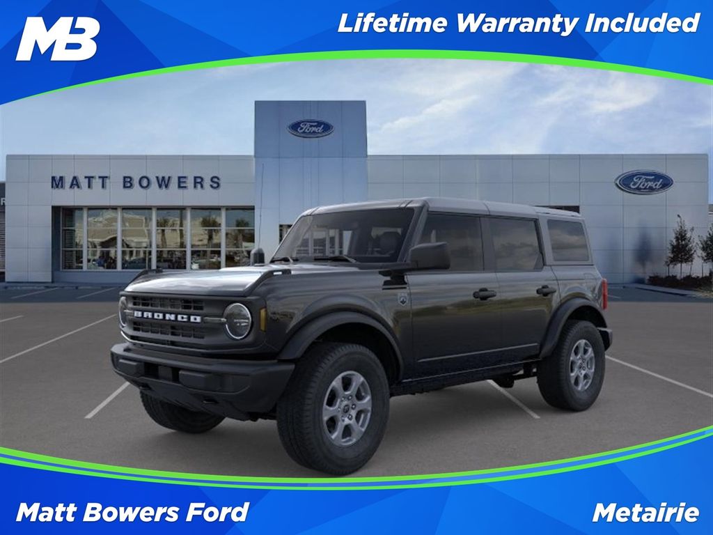 Shadow Black 2026 Ford Bronco Big Bend 4-Door 4WD SUV / Crossover Four-Wheel Drive