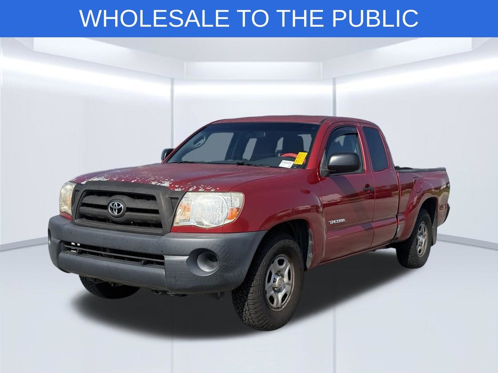 Barcelona Red Metallic 2009 Toyota Tacoma Pickup Truck 4X2 4-Speed Automatic Overdrive