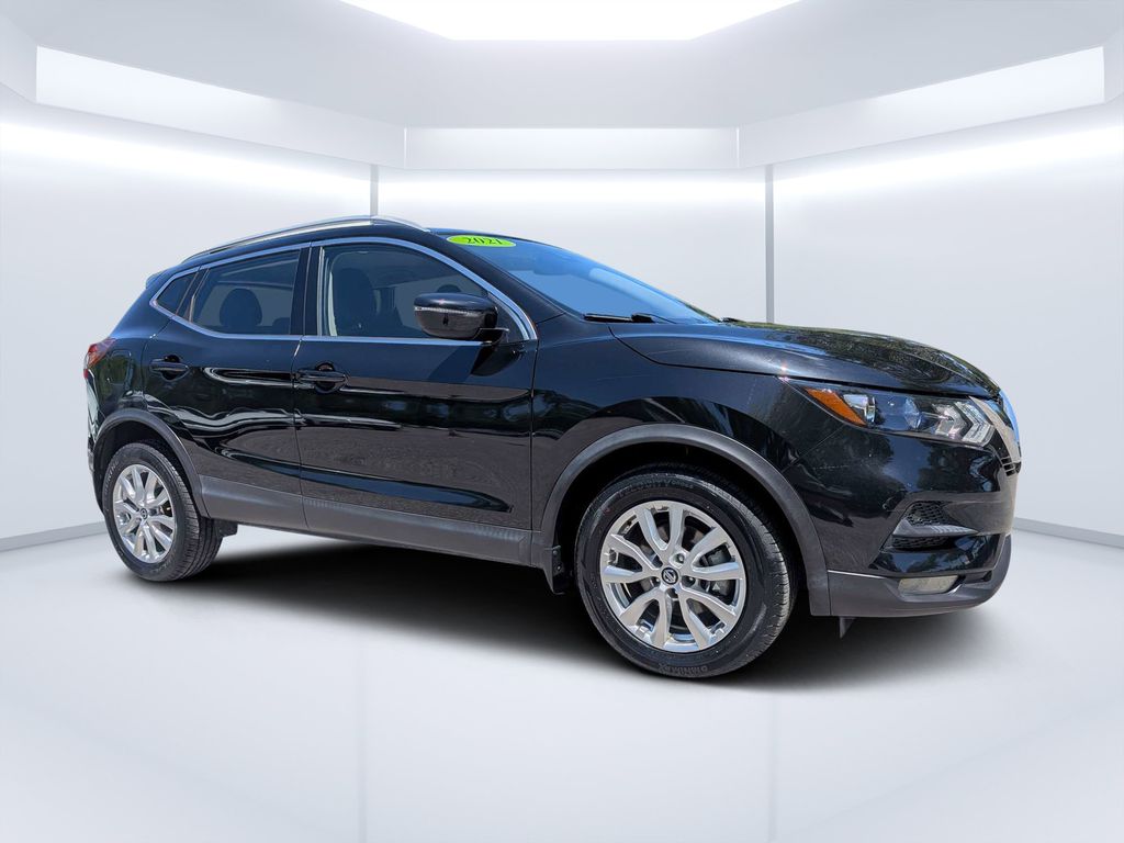 Gray (Magnetic Black Pearl) 2021 Nissan Rogue Sport SV FWD SUV / Crossover Front-Wheel Drive Continuously Variable Transmission