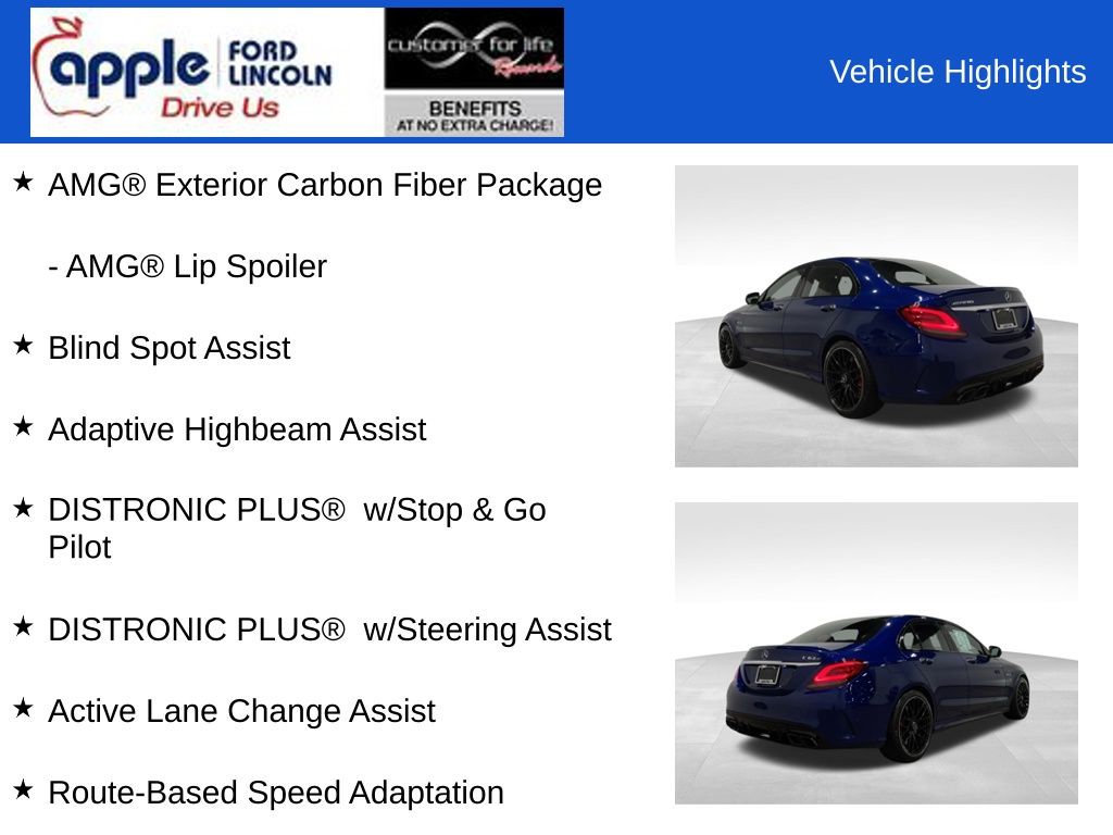 2019 Mercedes-Benz AMG C 63 S