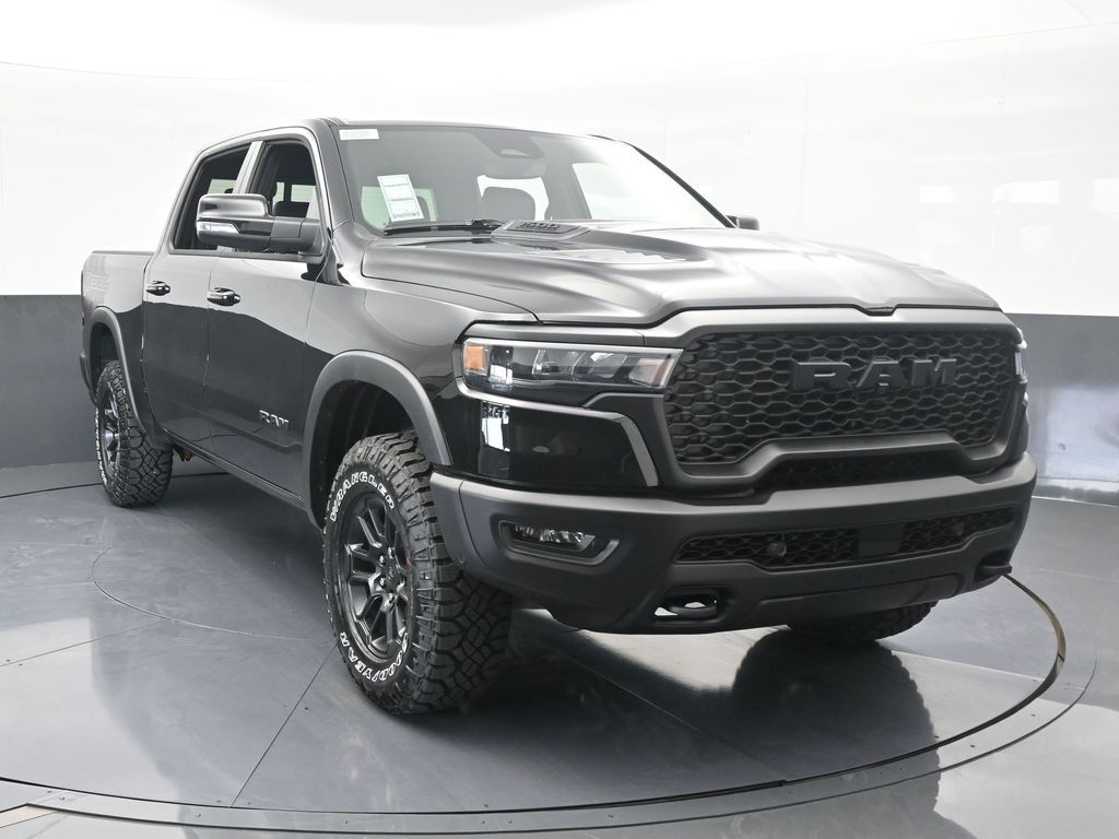 Used 2026 Diamond Black Crystal Pearlcoat Ram Rebel image 9