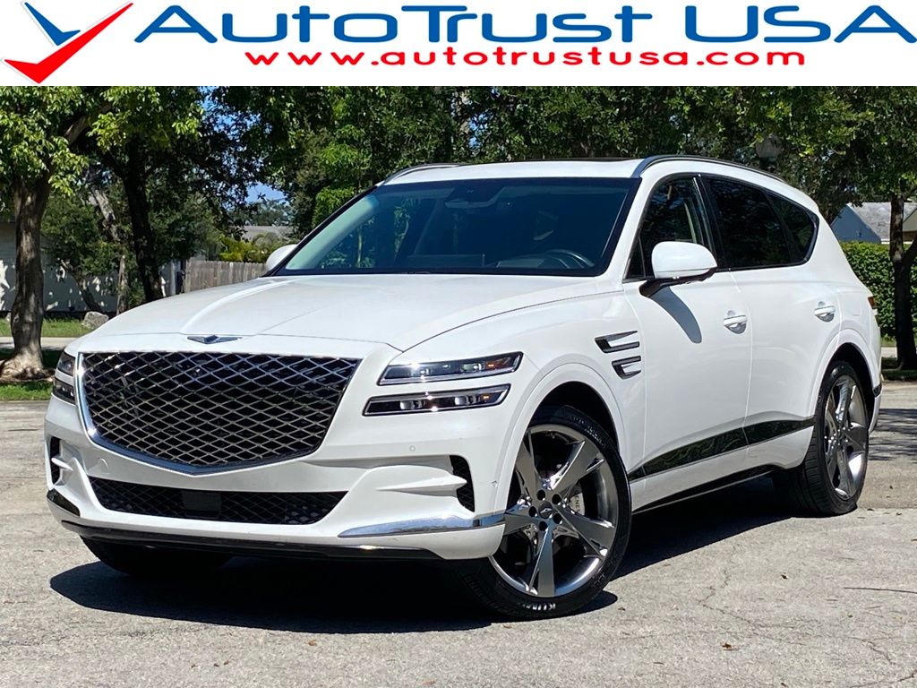 Uyuni White 2023 Genesis GV80 SUV / Crossover All-Wheel Drive 8-Speed Automatic