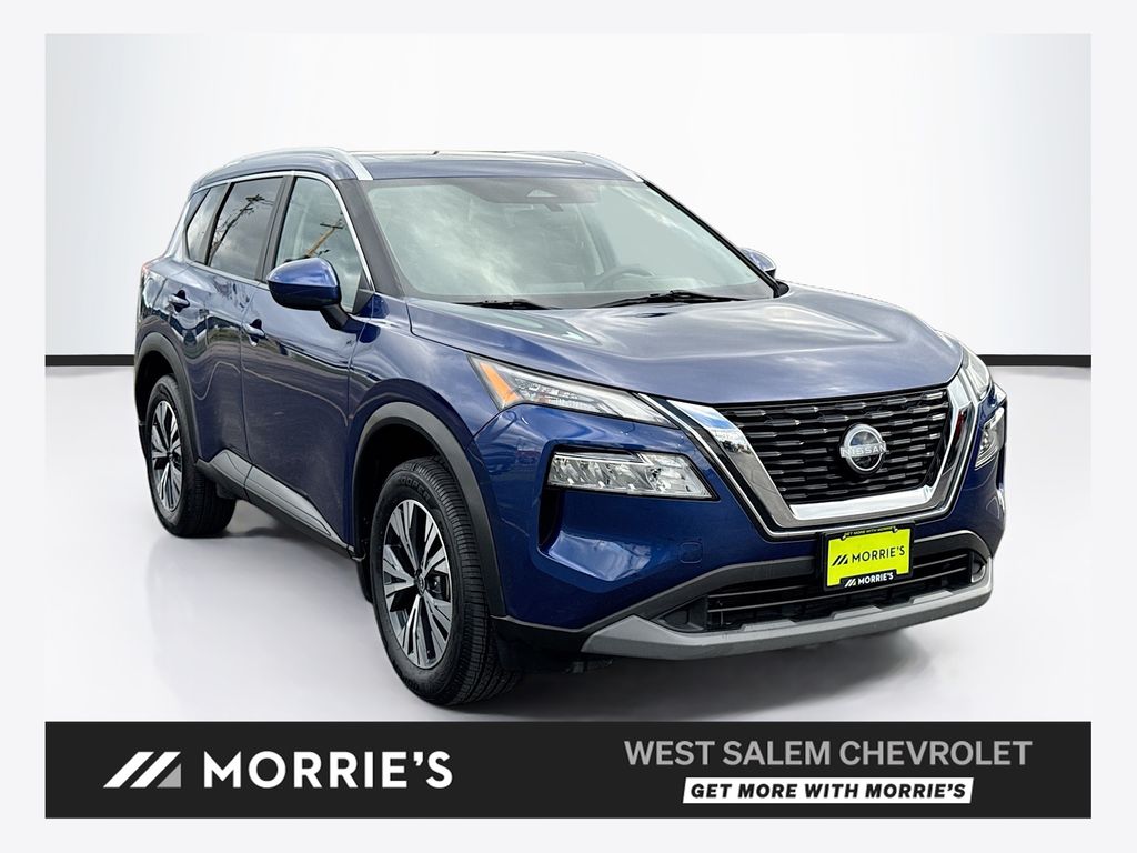Caspian Blue Metallic 2023 Nissan Rogue SUV / Crossover All-Wheel Drive Continuously Variable Transmission