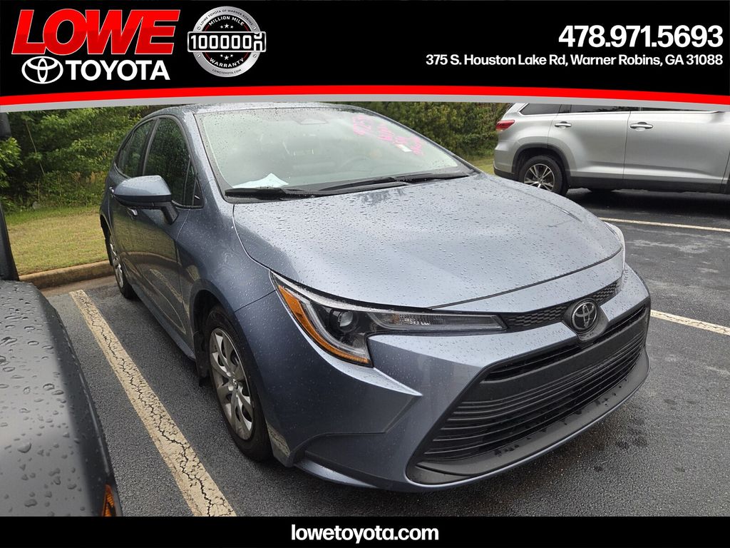 Celestite 2025 Toyota Corolla LE FWD Sedan Front-Wheel Drive Continuously Variable Transmission