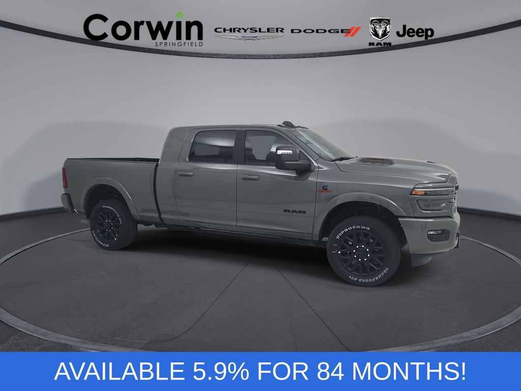 Ceramic Gray Clearcoat 2026 RAM 2500 Pickup Truck Four-Wheel Drive 8-Speed Automatic