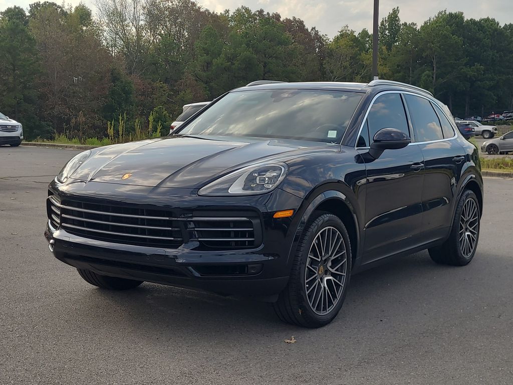 Moonlight Blue Metallic 2019 Porsche Cayenne SUV / Crossover All-Wheel Drive 8-Speed Automatic