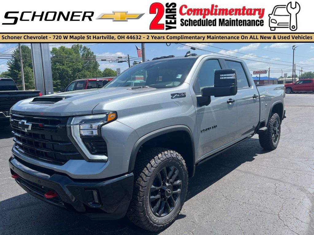 Sterling Gray Metallic 2026 Chevrolet Silverado 2500HD Pickup Truck Four-Wheel Drive Automatic
