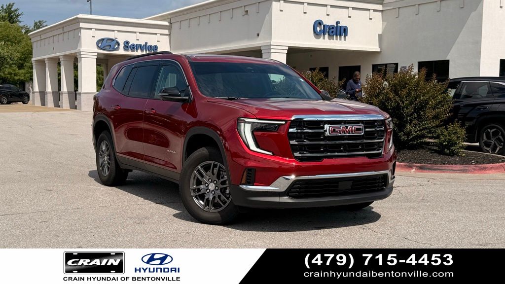 Volcanic Red 2026 GMC Acadia SUV / Crossover Front-Wheel Drive 8-Speed Automatic
