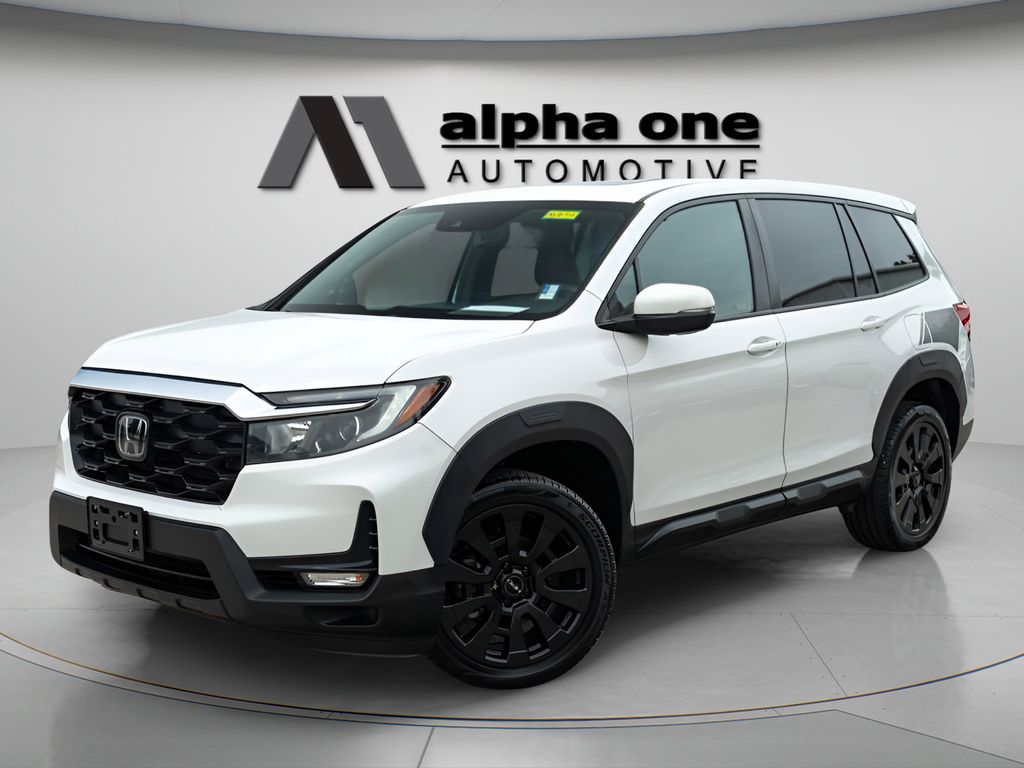 Platinum White Pearl 2023 Honda Passport SUV / Crossover All-Wheel Drive 9-Speed Automatic