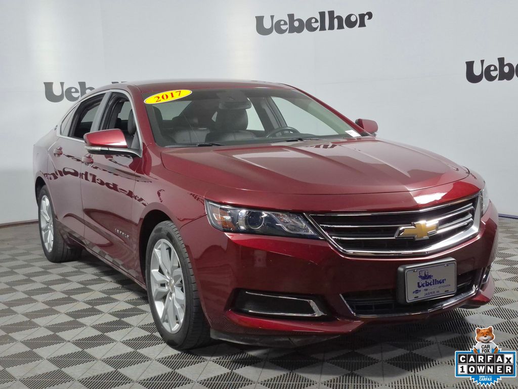Siren Red Tintcoat 2017 Chevrolet Impala LT FWD Sedan Front-Wheel Drive 6-Speed Automatic Overdrive