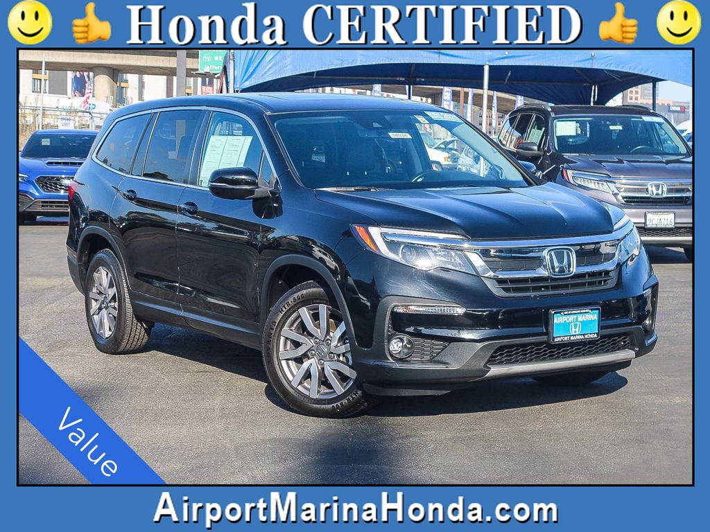 CRYSTAL BLACK PEARL 2021 Honda Pilot SUV / Crossover Front-Wheel Drive 9-Speed Automatic