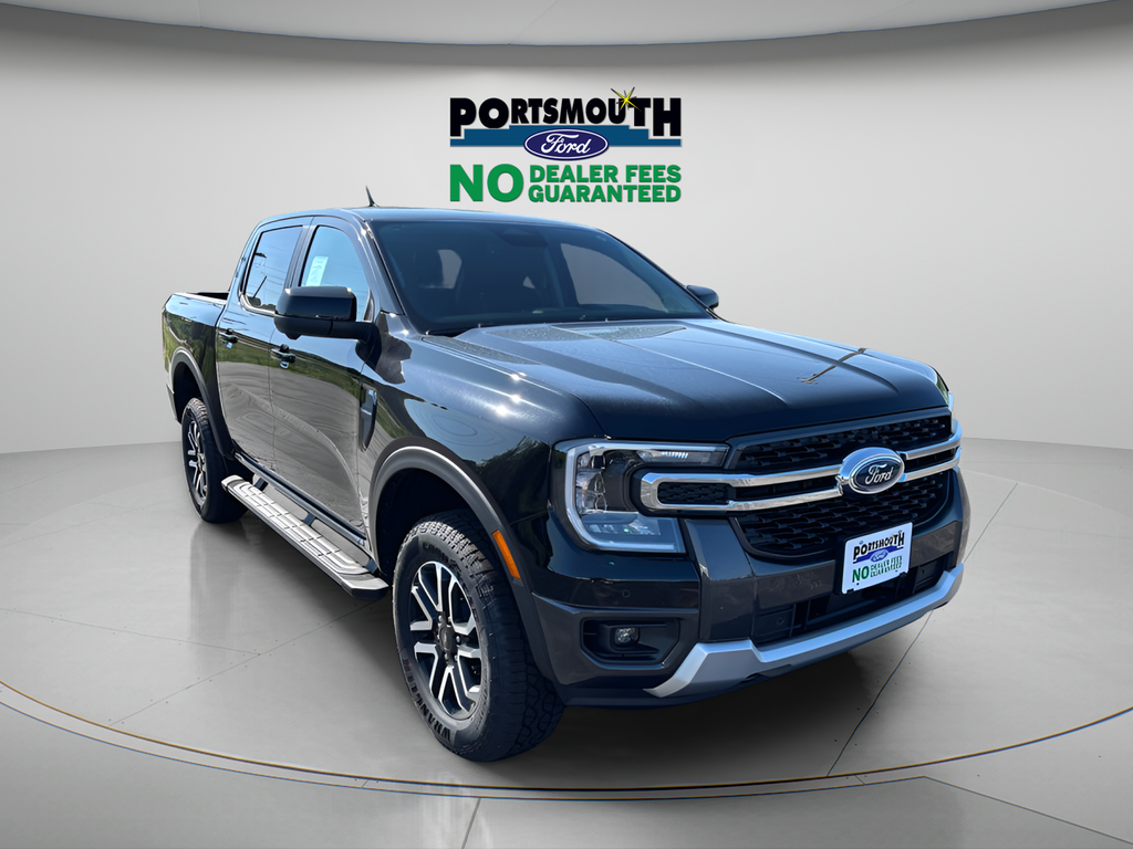 Shadow Black 2026 Ford Ranger Pickup Truck Four-Wheel Drive Automatic