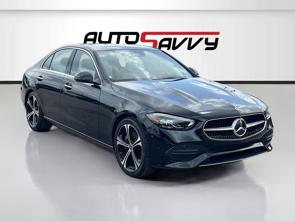 2022 Mercedes-Benz C-Class C 300 Black at DeMontrond Automotive Group
