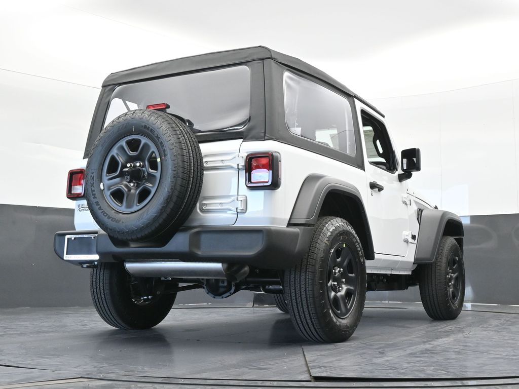 New 2026 Bright White Clearcoat Jeep Sport image 47