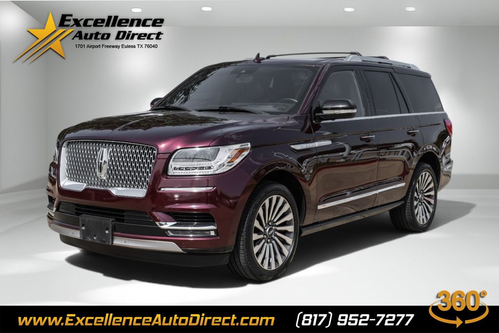 Red (Burgundy) 2020 Lincoln Navigator SUV / Crossover 4X2 Automatic