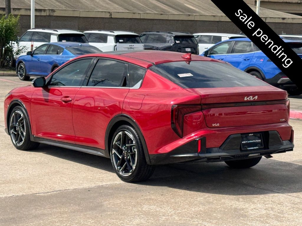 2025 Kia K4 GT-Line Red at DeMontrond Automotive Group