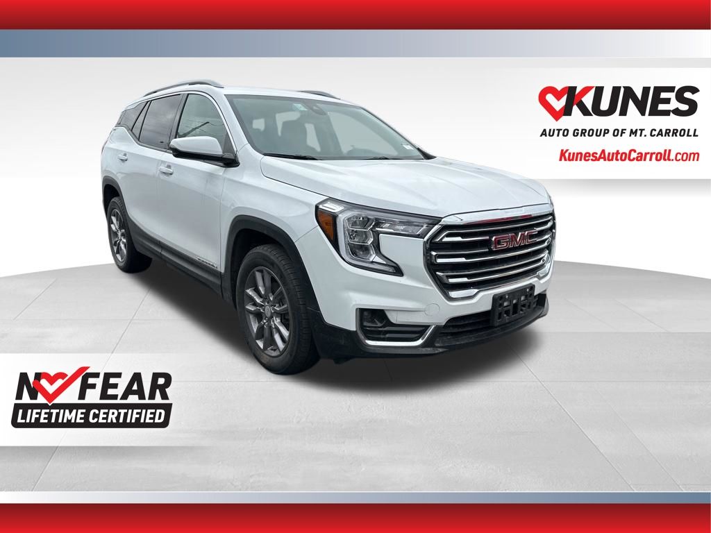 Summit White 2024 GMC Terrain SLT AWD SUV / Crossover All-Wheel Drive 9-Speed Automatic
