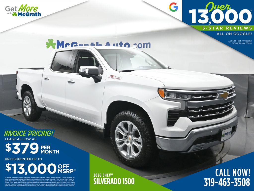 2026 Chevrolet Silverado 1500 LTZ Crew Cab 4WD
