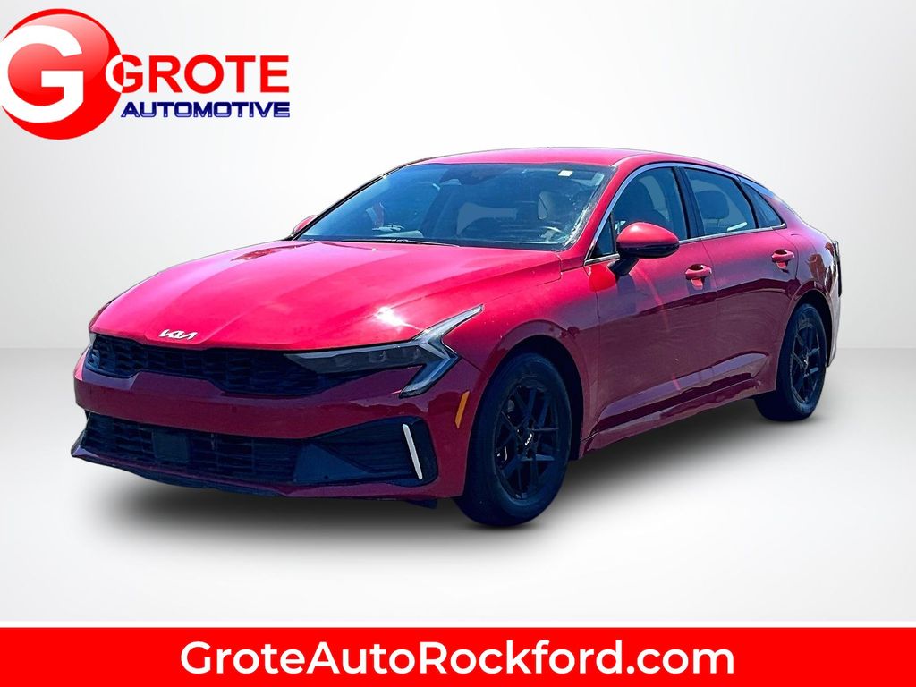 Runway Red 2025 Kia K5 Sedan Front-Wheel Drive 8-Speed Automatic