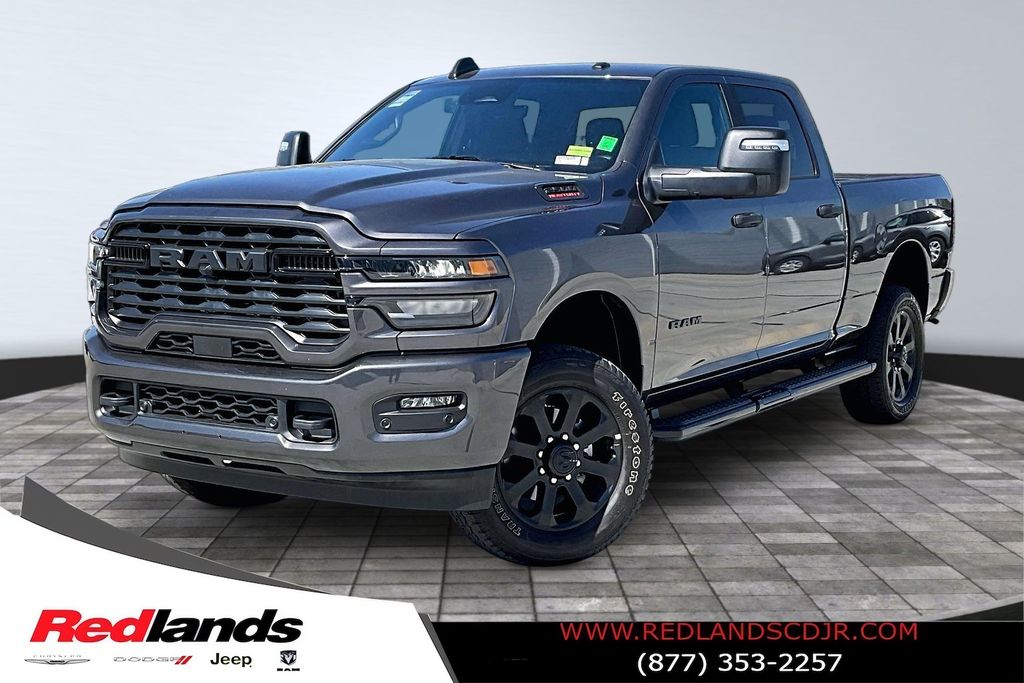 Gray (Granite Crystal Metallic Clearcoat) 2026 RAM 2500 Big Horn Crew Cab 4WD Pickup Truck Four-Wheel Drive 8-Speed Automatic