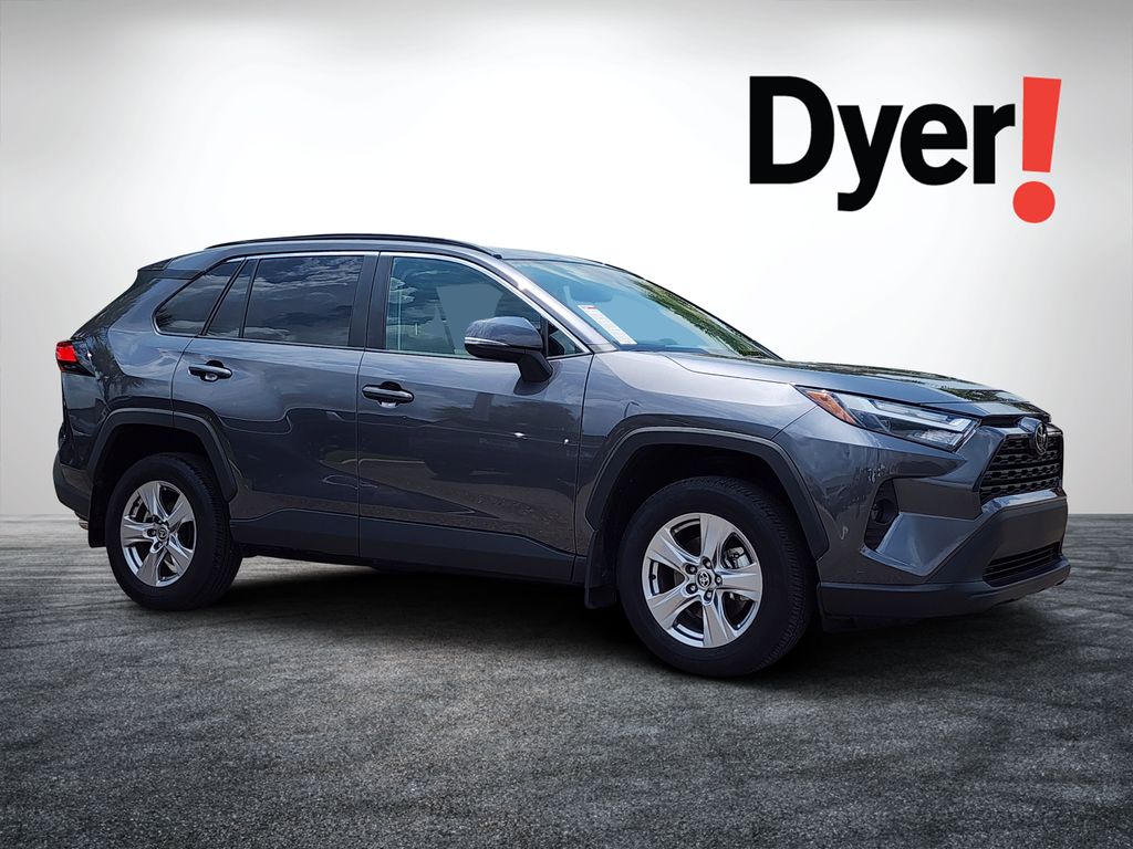 Magnetic Gray Metallic 2025 Toyota RAV4 SUV / Crossover Front-Wheel Drive 8-Speed Automatic