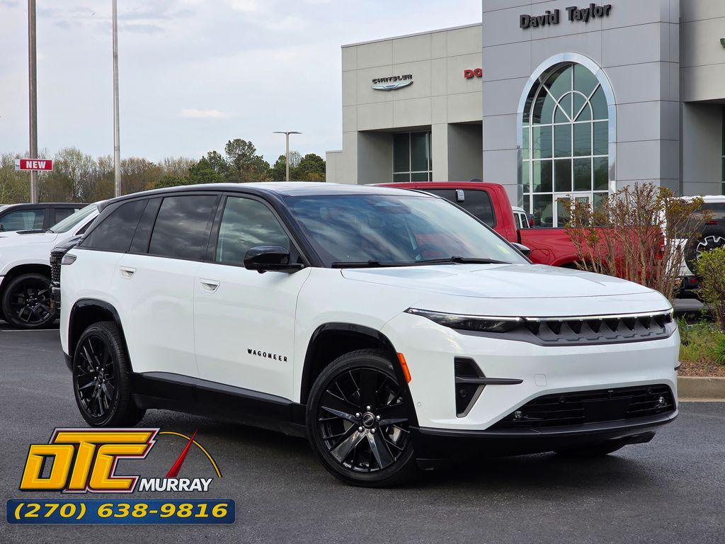 Bright White Clearcoat 2024 Jeep Wagoneer S Launch Edition 4WD SUV / Crossover Four-Wheel Drive 1-Speed Automatic