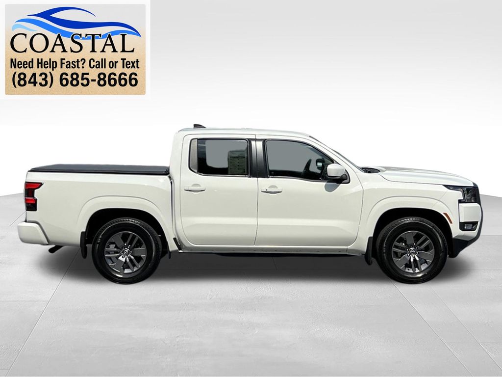 2025 Nissan Frontier SV White at Lugoff Nissan