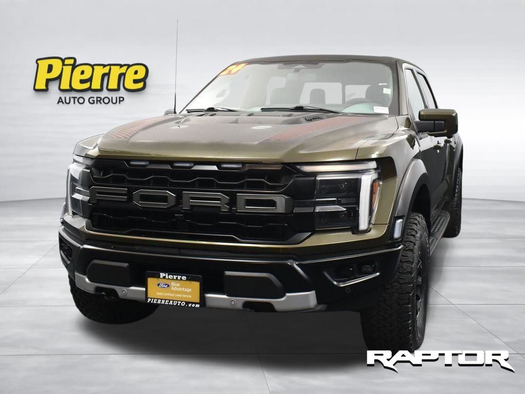 Shelter Green 2024 Ford F-150 Pickup Truck Four-Wheel Drive Automatic