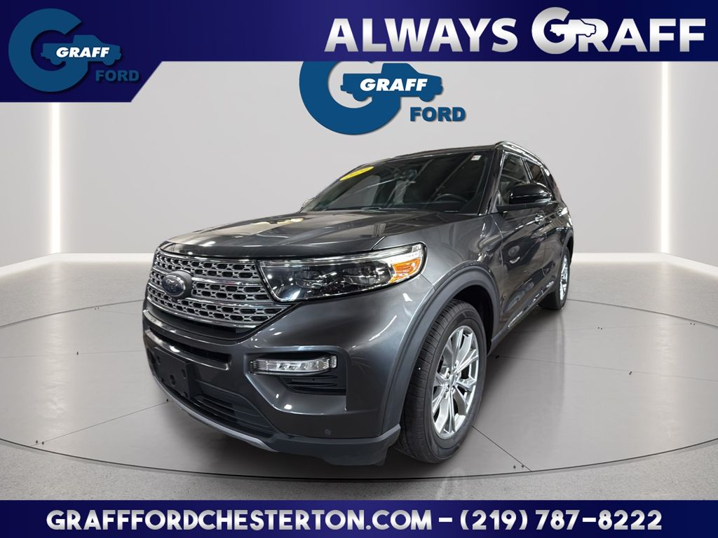 Gray (Magnetic Metallic) 2020 Ford Explorer Limited AWD SUV / Crossover All-Wheel Drive Automatic