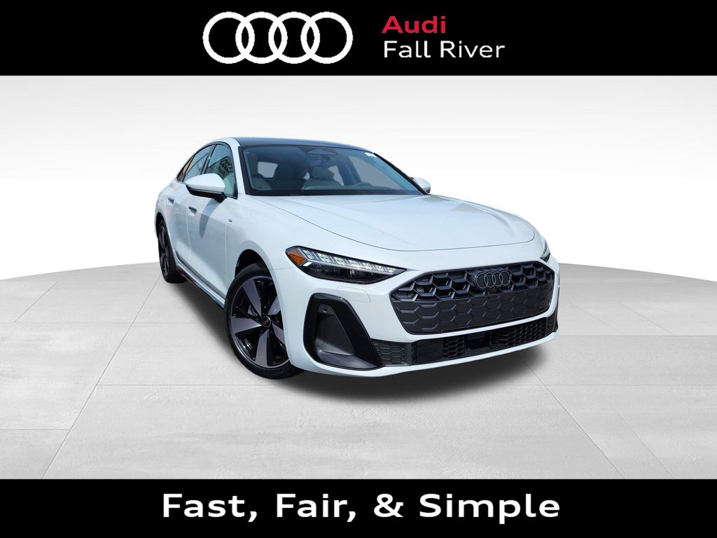 Glacier White Metallic 2026 Audi A5 Coupe  7-Speed Automatic