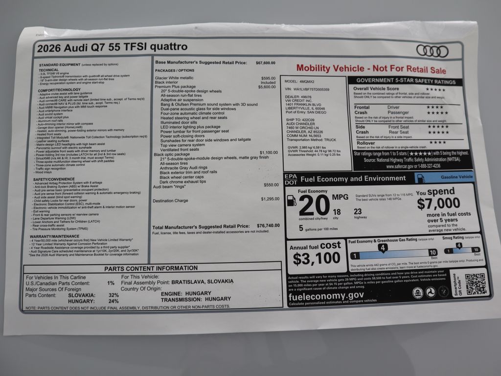 Thumbnail: 2026 Audi Q7 - 10