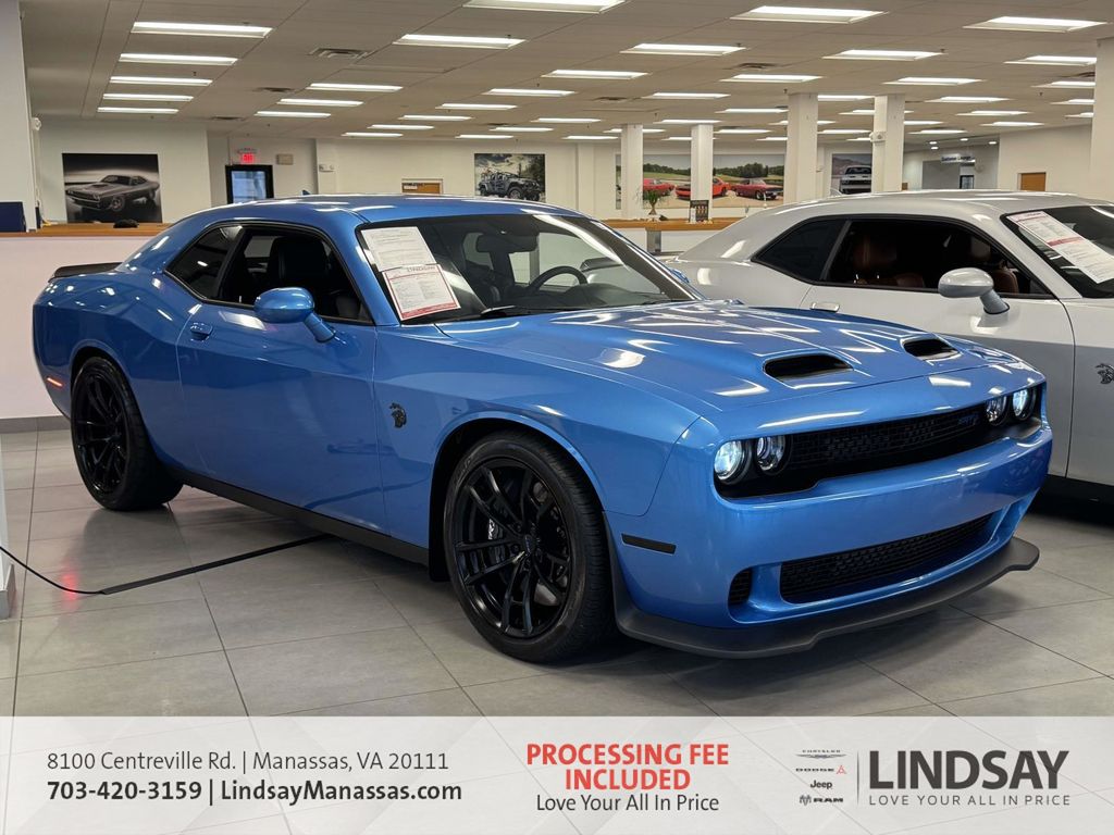 B5 Blue Pearlcoat 2023 Dodge Challenger Coupe Rear-Wheel Drive 8-Speed Automatic