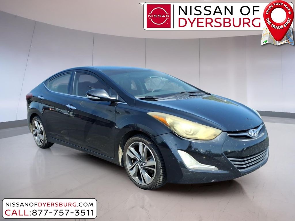 Black Diamond 2016 Hyundai Elantra Sedan Front-Wheel Drive 6-Speed Automatic