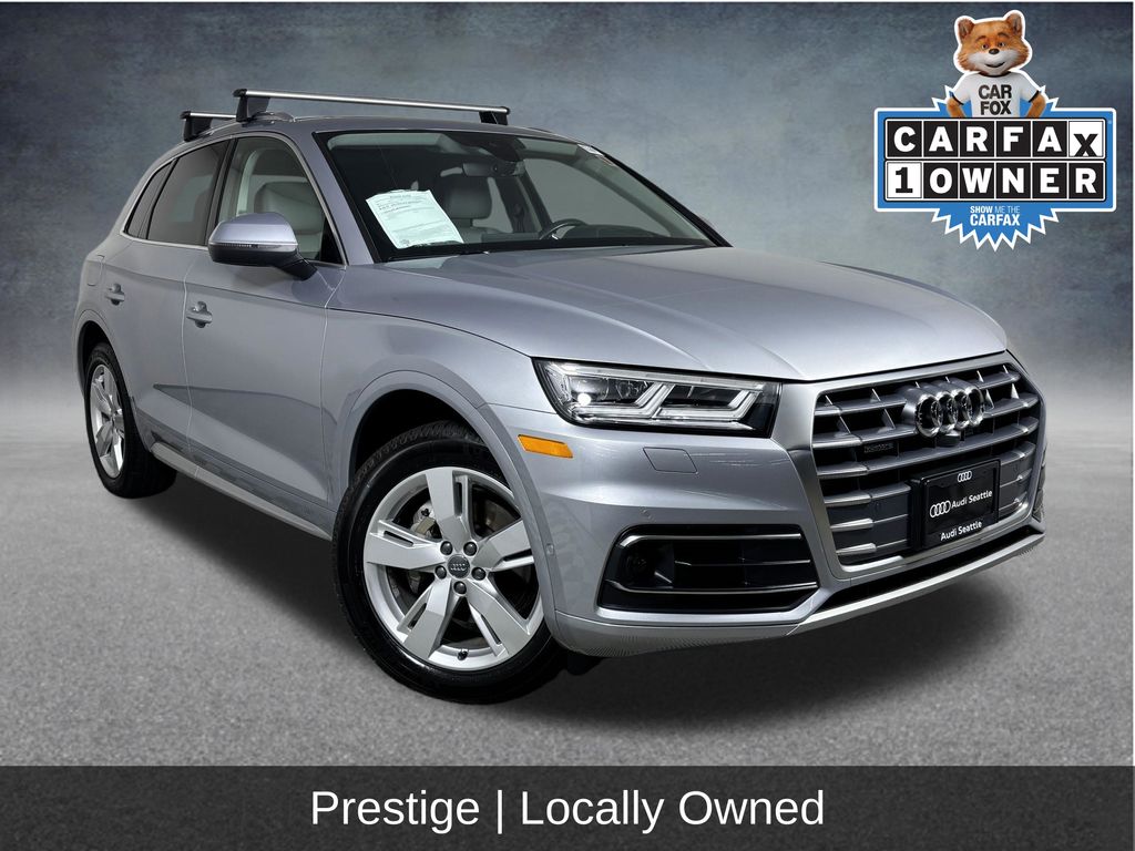 Florett Silver Metallic 2019 Audi Q5 SUV / Crossover All-Wheel Drive 7-Speed Automatic