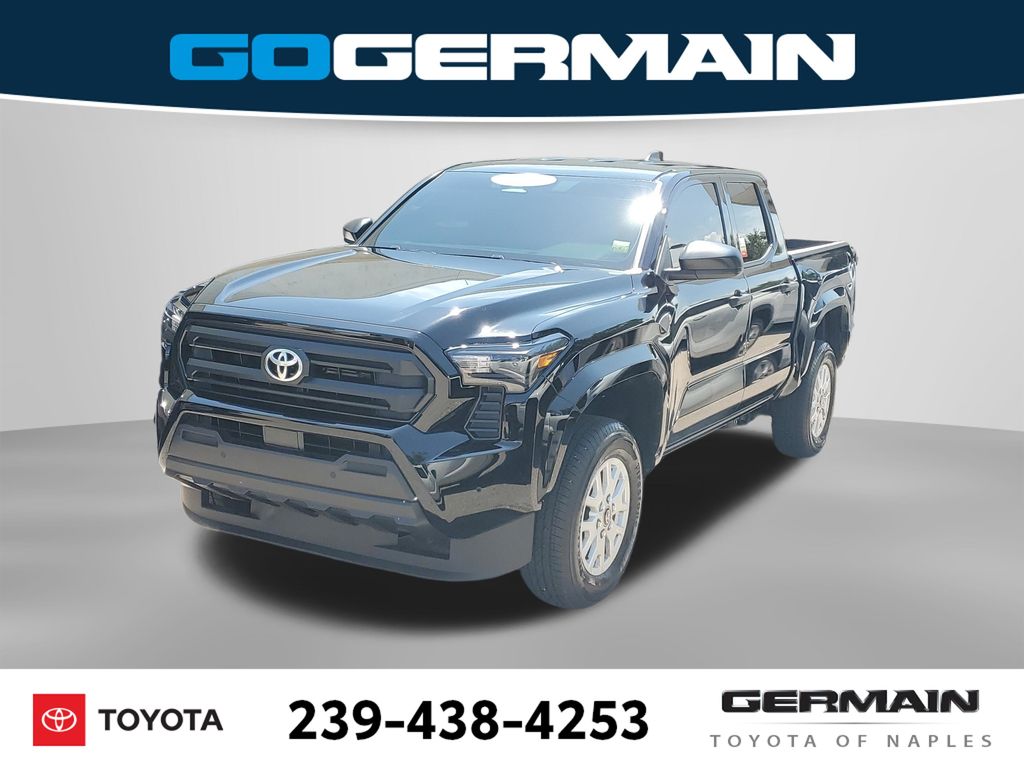 Black 2025 Toyota Tacoma Pickup Truck 4X2 8-Speed Automatic