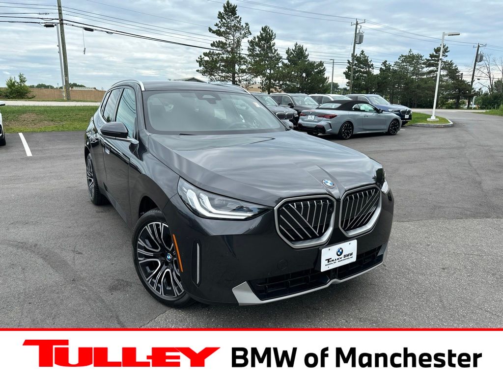 Gray (Dark Graphite Metallic) 2025 BMW X3 SUV / Crossover All-Wheel Drive 8-Speed Automatic