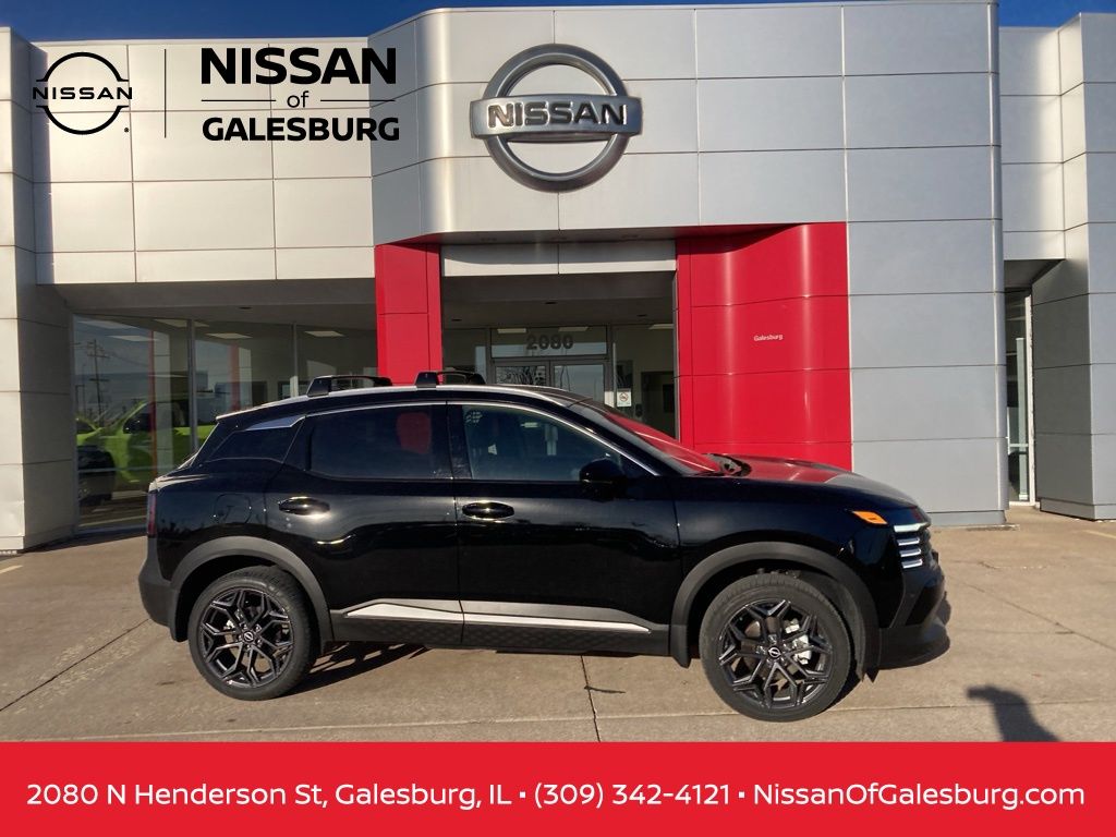 Super Black 2026 Nissan Kicks SUV / Crossover Front-Wheel Drive Continuously Variable Transmission
