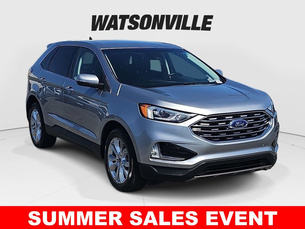 Silver Metallic 2022 Ford Edge SUV / Crossover All-Wheel Drive 8-Speed Automatic