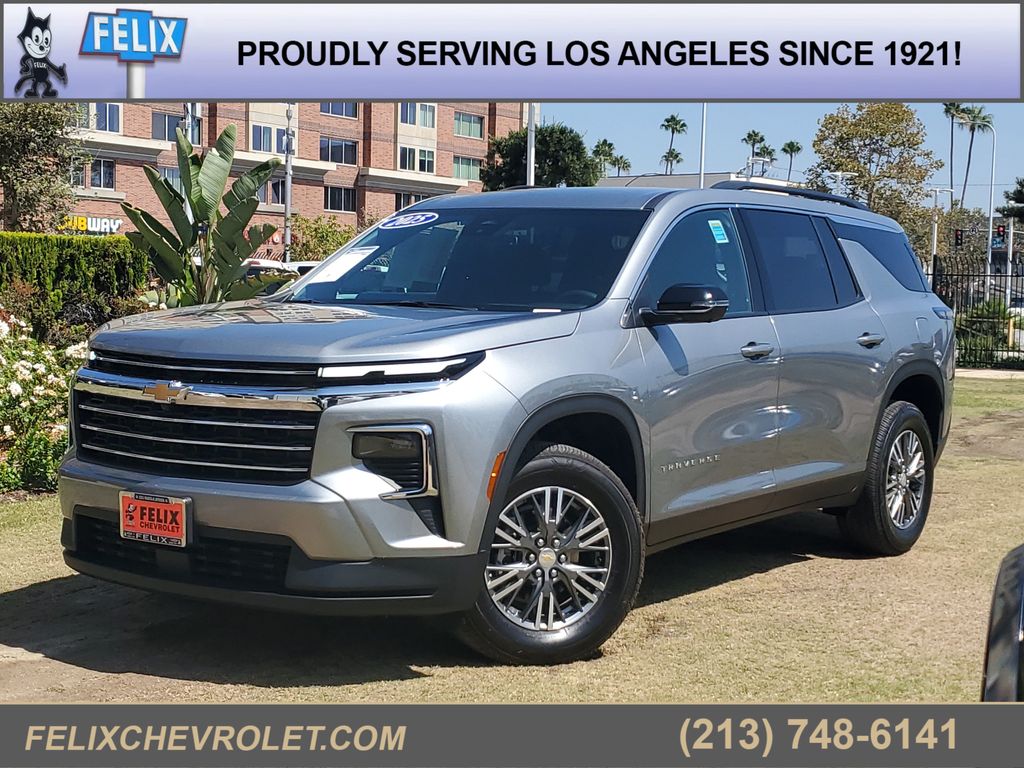 Sterling Gray Metallic 2025 Chevrolet Traverse SUV / Crossover Four-Wheel Drive 8-Speed Automatic