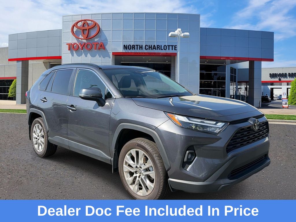 Magnetic Gray Metallic 2025 Toyota RAV4 SUV / Crossover All-Wheel Drive 8-Speed Automatic