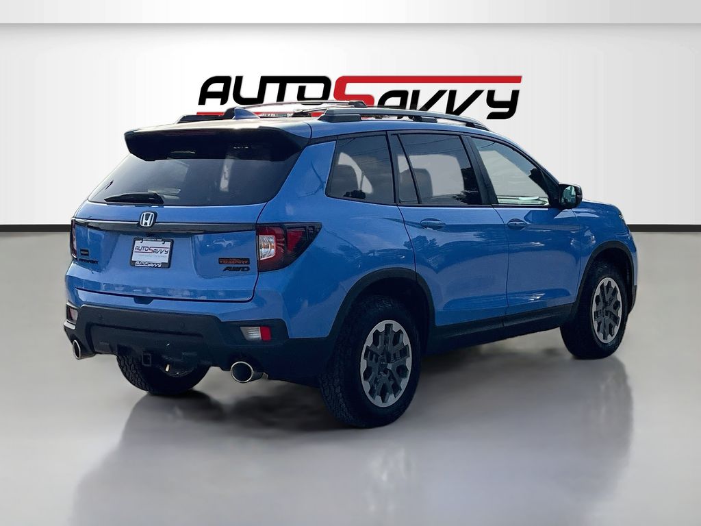 2025 Honda Passport TrailSport Blue at AutoSavvy Houston Southwest